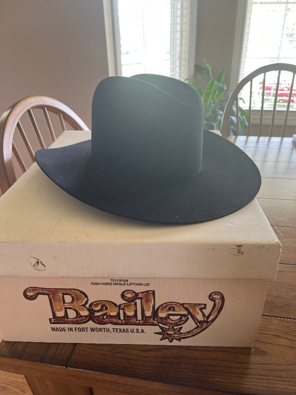 Men’s Bailey cowboy hat size 7 1/2